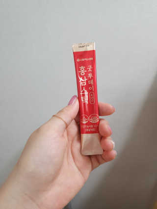 서울약사신협_굿투데이홍삼스틱_10ml x 100포 — 5점을 준 리뷰어가 2020년 7월 올린 사용 사진