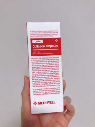 메디필 레드 락토 콜라겐 앰플 — 4점을 준 리뷰어가 2020년 11월 올린 사용 사진