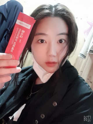 [푸름웰니스] 다이아몬드 타트체리 콜라겐 — 5점을 준 리뷰어가 2020년 11월 올린 사용 사진