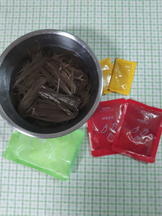 [해주냉면] 신천맛집 매운 비빔냉면 2인분 + 무절임 — 5점을 준 리뷰어가 2020년 5월 올린 사용 사진