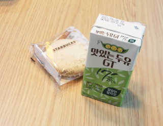 남양유업 맛있는두유GT 17차 깔끔한말차맛 — 5점을 준 리뷰어가 2020년 8월 올린 사용 사진