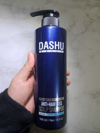 다슈코리아 다슈 데일리 단백질 한방 두피 골드 샴푸 500ml — 5점을 준 리뷰어가 2020년 11월 올린 사용 사진