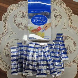 하나마이 100 프로 저분자 피쉬콜라겐 — 4점을 준 리뷰어가 2020년 6월 올린 사용 사진