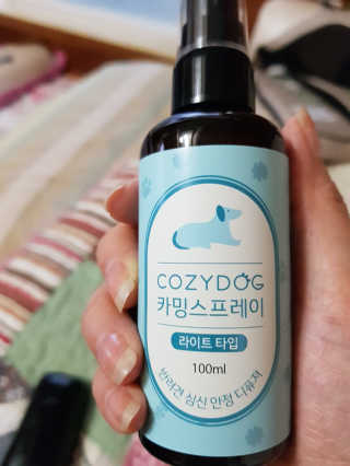 코지독 카밍스프레이 100ml — 5점을 준 리뷰어가 2020년 6월 올린 사용 사진