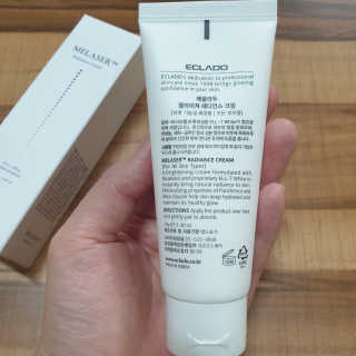 ECLADO 에끌라두 멜라이져 레디언스 크림 — 5점을 준 리뷰어가 2020년 10월 올린 사용 사진