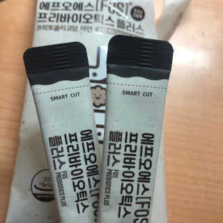 서울약사신협_FOS프리바이오틱스플러스쿠앤크_5gX100포 — 5점을 준 리뷰어가 2020년 5월 올린 사용 사진