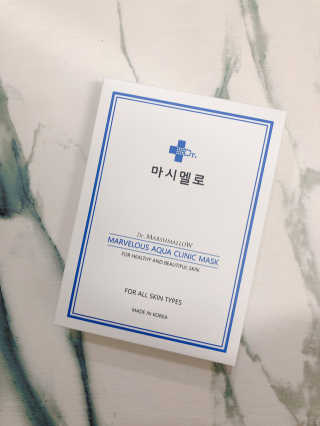 닥터마시멜로 닥터마스멜로 마블러스 아쿠아 클리닉 마스크 — 4점을 준 리뷰어가 2020년 8월 올린 사용 사진