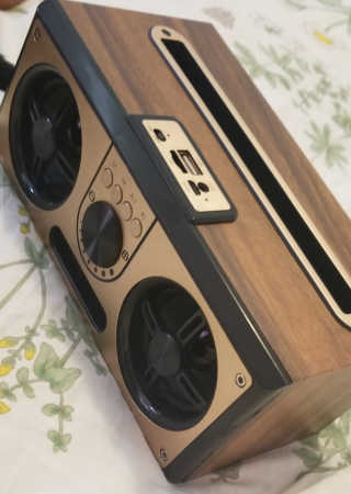 SEVIZ RETRO20W 레트로 블루투스 스피커 — 5점을 준 리뷰어가 2020년 7월 올린 사용 사진