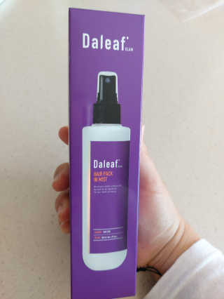 달리프 글램 헤어팩 인미스트 200ml — 5점을 준 리뷰어가 2020년 11월 올린 사용 사진