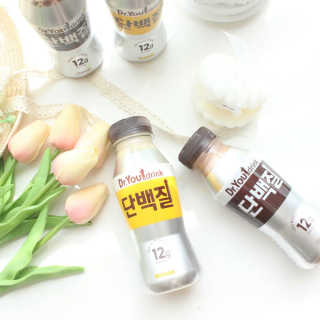 닥터유드링크 단백질 초코맛 and 바나나맛 — 5점을 준 리뷰어가 2020년 8월 올린 사용 사진
