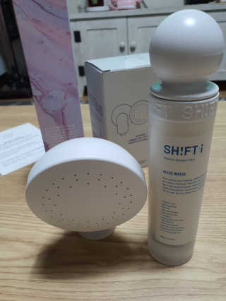 시프트 에센스샤워기 [앨리스 본품+SHIFT 샤워헤드] — 5점을 준 리뷰어가 2020년 12월 올린 사용 사진