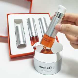 메디페르 [ 1+1 ] 루테인앰플세트 1개 + 루테인크림 50ml 1개 — 5점을 준 리뷰어가 2020년 10월 올린 사용 사진