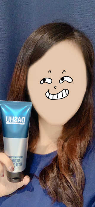 다슈코리아 다슈 데일리 내추럴 헤어 크림 — 4점을 준 리뷰어가 2020년 5월 올린 사용 사진