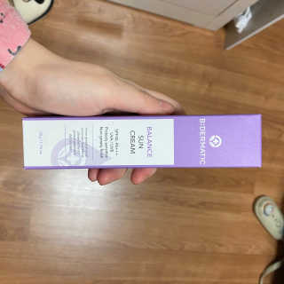 비더마틱 밸런스 선크림 — 5점을 준 리뷰어가 2020년 4월 올린 사용 사진