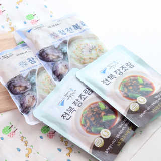 바다는다웰빙이다 완도사랑 전복죽 250g - 2팩 + 전복장조림 2팩 — 5점을 준 리뷰어가 2020년 9월 올린 사용 사진