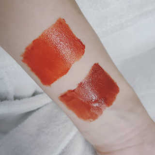 [블랙루즈] 에어 핏 벨벳틴트7 택1+랜덤1 — 4점을 준 리뷰어가 2020년 11월 올린 사용 사진
