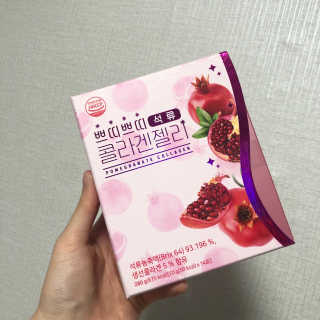 헬스업_쁘띠쁘띠석류콜라겐젤리_20g x 14포 — 5점을 준 리뷰어가 2020년 10월 올린 사용 사진