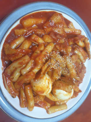 화곡미담 옛날 떡볶이 — 5점을 준 리뷰어가 2020년 4월 올린 사용 사진