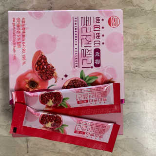 헬스업_쁘띠쁘띠석류콜라겐젤리_20g x 14포 — 5점을 준 리뷰어가 2020년 10월 올린 사용 사진
