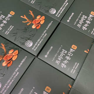 서울약사신협 약사신협_생녹용 진액_70ml x 30포 — 5점을 준 리뷰어가 2020년 9월 올린 사용 사진