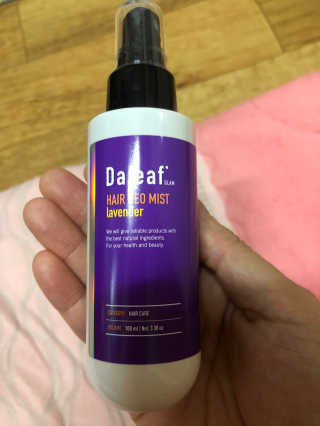 달리프 글램 헤어 데오미스트 100ml 라벤더 or 플라워 — 5점을 준 리뷰어가 2020년 4월 올린 사용 사진