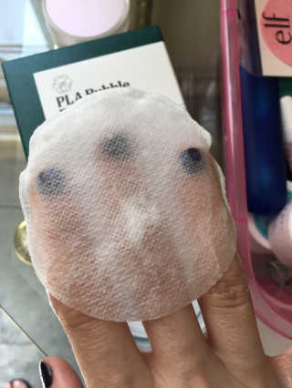 뷰트리 BEAUTREE PLA 버블 각질 제거 클렌징 패드 — 5점을 준 리뷰어가 2020년 7월 올린 사용 사진