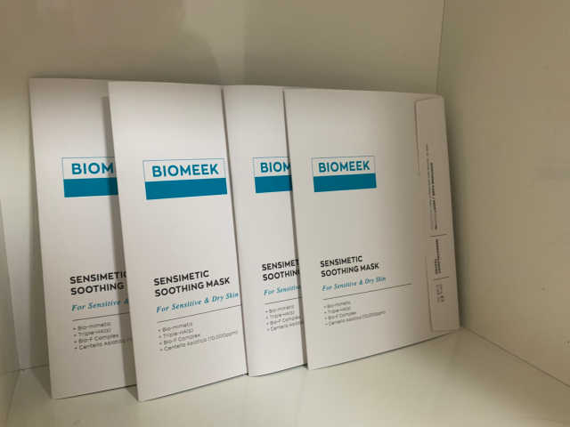 BIOMEEK SENSIMETIC SOOTHING MASK.S 리뷰 사진
