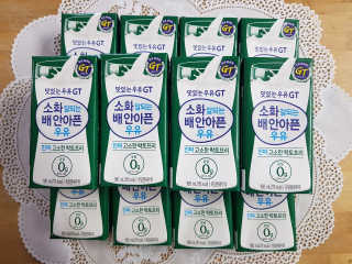 남양유업 소화잘되는 배안아픈 우유 멸균 12EA — 5점을 준 리뷰어가 2020년 12월 올린 사용 사진