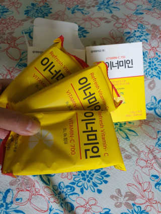 이너미인 VITAMIN-C 700 — 5점을 준 리뷰어가 2020년 9월 올린 사용 사진