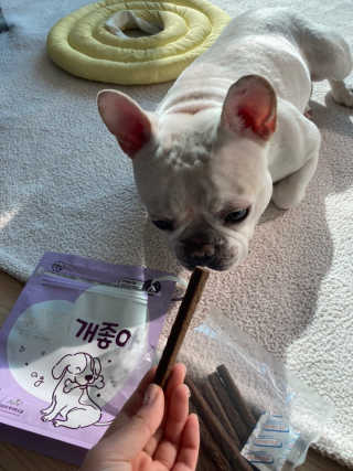 My Pet Care 천연단백질 치아건강에 개좋아 — 5점을 준 리뷰어가 2020년 12월 올린 사용 사진