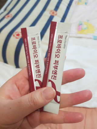 삼진제약 위시헬씨 [삼진제약] 위시헬씨 프로바이오 피부엔진 — 5점을 준 리뷰어가 2020년 11월 올린 사용 사진