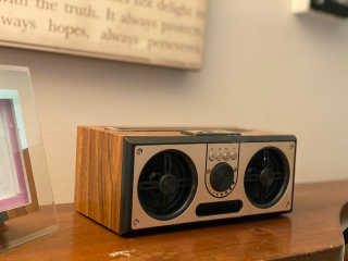 SEVIZ RETRO20W 레트로 블루투스 스피커 — 5점을 준 리뷰어가 2020년 10월 올린 사용 사진