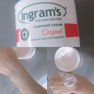 인그람스 캠퍼 크림 오리지널 300ml — 5점을 준 리뷰어가 2020년 4월 올린 사용 사진