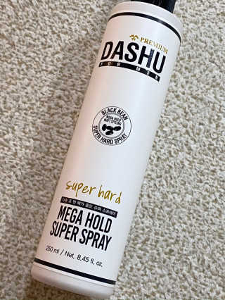 다슈코리아 다슈 포 맨 프리미엄 메가 홀드 슈퍼 스프레이 250ml — 5점을 준 리뷰어가 2020년 7월 올린 사용 사진