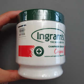 인그람스 캠퍼 크림 오리지널 300ml — 5점을 준 리뷰어가 2020년 4월 올린 사용 사진
