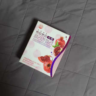 헬스업_쁘띠쁘띠석류콜라겐젤리_20g x 14포 — 4점을 준 리뷰어가 2020년 9월 올린 사용 사진