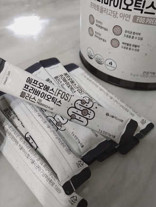 서울약사신협_FOS프리바이오틱스플러스쿠앤크_5gX100포 — 5점을 준 리뷰어가 2020년 5월 올린 사용 사진