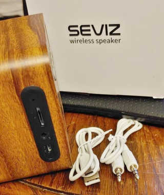 SEVIZ MINI10W 레트로 블루투스 스피커 — 5점을 준 리뷰어가 2020년 6월 올린 사용 사진