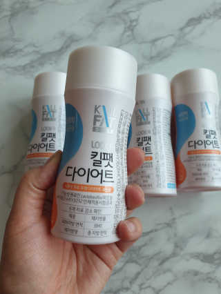 한국야쿠르트 킬팻다이어트 체지방 감소 기능성 유산균 킬팻 다이어트 7개입 — 5점을 준 리뷰어가 2020년 5월 올린 사용 사진