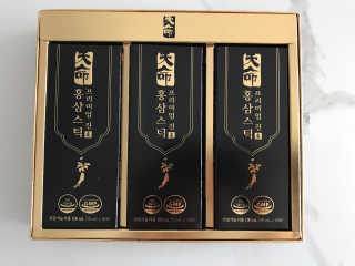헬스업_천명진프리미엄홍삼스틱_10ml x 30포 — 5점을 준 리뷰어가 2020년 8월 올린 사용 사진