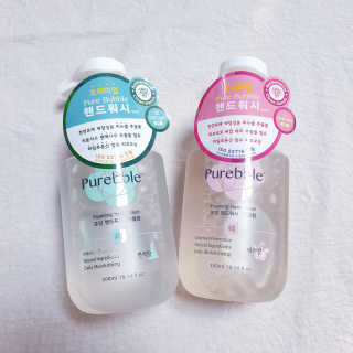 Purebble 당김없이 속촉촉_퓨어블 핸드워시 3종 [랜덤발송] — 5점을 준 리뷰어가 2020년 7월 올린 사용 사진