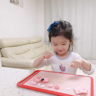 크리에이터스랩 만들고 맛있게 먹는 DIY 슈가클레이 키트 10종 — 3.5점을 준 리뷰어가 2020년 12월 올린 사용 사진