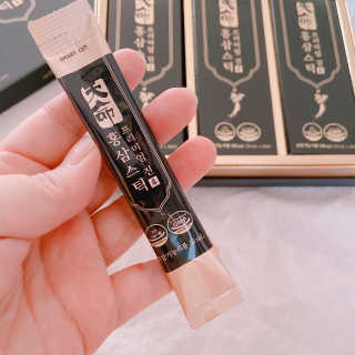 헬스업_천명진프리미엄홍삼스틱_10ml x 30포 — 3점을 준 리뷰어가 2020년 9월 올린 사용 사진