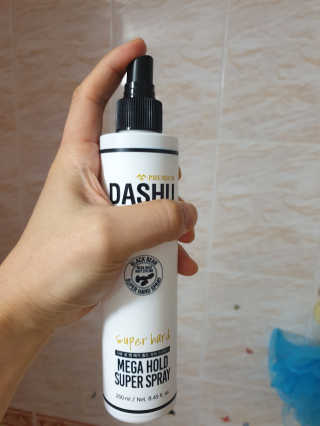 다슈코리아 다슈 포 맨 프리미엄 메가 홀드 슈퍼 스프레이 250ml — 4점을 준 리뷰어가 2020년 12월 올린 사용 사진