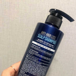 다슈코리아 다슈 데일리 단백질 한방 두피 골드 샴푸 500ml — 5점을 준 리뷰어가 2020년 12월 올린 사용 사진
