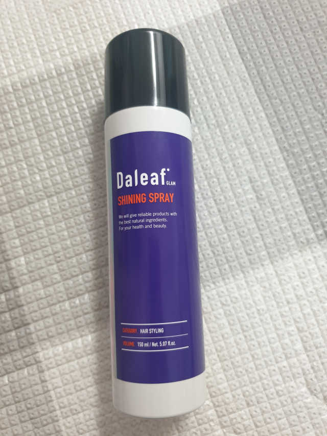 달리프 글램 샤이닝 스프레이 150ml 리뷰 사진