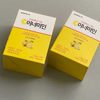 이너미인 VITAMIN-C 700 — 3점을 준 리뷰어가 2020년 9월 올린 사용 사진