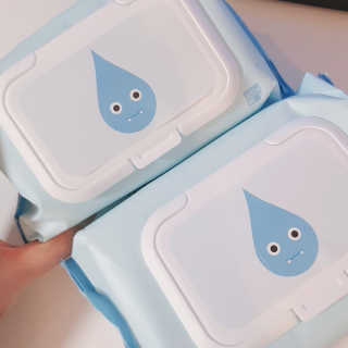 아이수 블루니 몬스터 아기 물티슈 — 5점을 준 리뷰어가 2020년 11월 올린 사용 사진