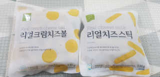 가치식탁 리얼치즈스틱, 리얼크림치즈볼 — 5점을 준 리뷰어가 2020년 11월 올린 사용 사진