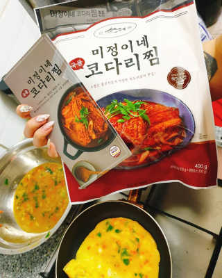 미정이네 코다리찜 [미정이네] 코다리찜 간편식 요리키트 — 4.5점을 준 리뷰어가 2020년 4월 올린 사용 사진